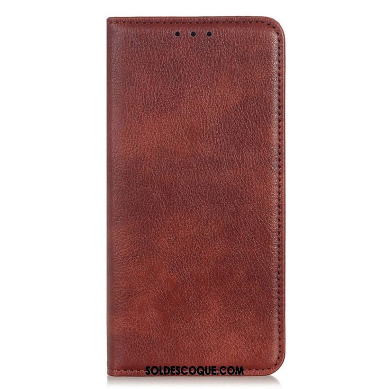 Flip Cover Xiaomi Redmi Note 11 Pro Plus 5G Cuir Fendu Mat