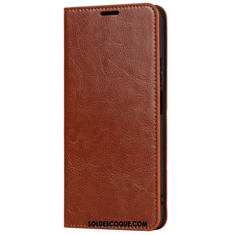 Flip Cover Xiaomi Redmi Note 11 Pro Plus 5G Cuir Véritable