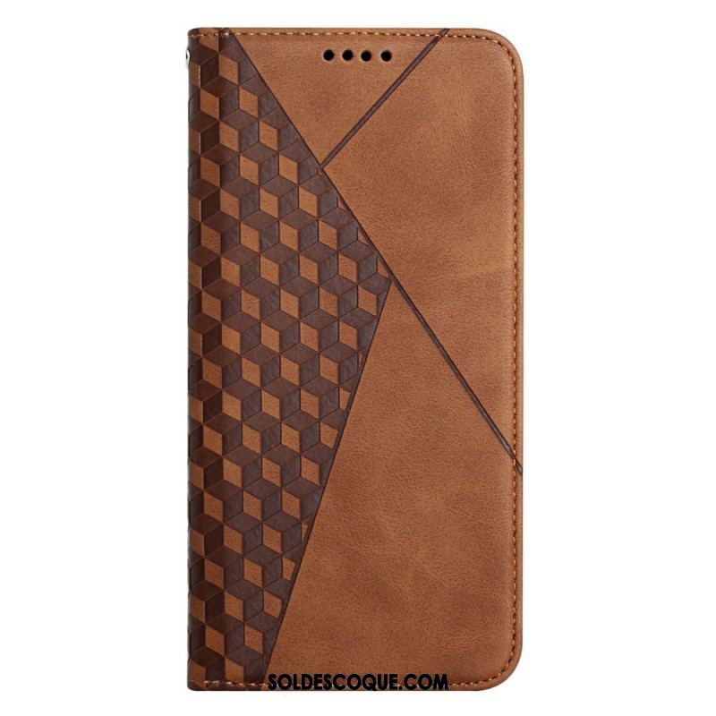 Flip Cover Xiaomi Redmi Note 11 Pro Plus 5G Effet Cuir Motif 3D