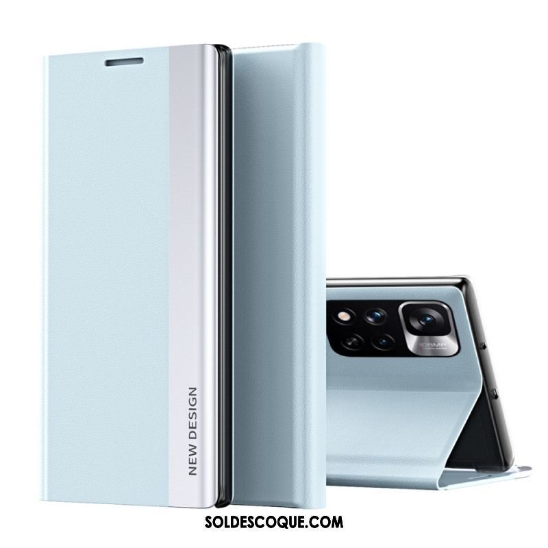 Flip Cover Xiaomi Redmi Note 11 Pro Plus 5G Simili Cuir New Design