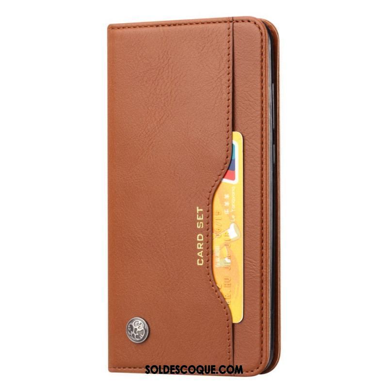 Flip Cover Xiaomi Redmi Note 11 Pro Plus 5G Simili Cuir Porte-Cartes