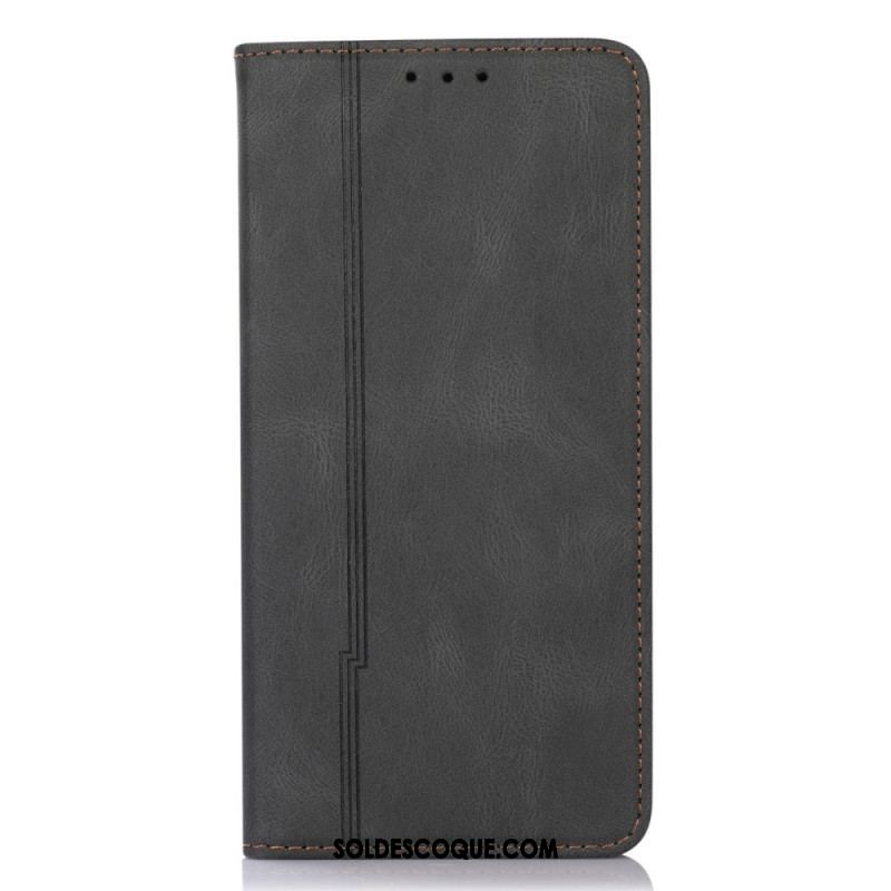 Flip Cover Xiaomi Redmi Note 11 Pro Plus 5G Style Cuir Ligne