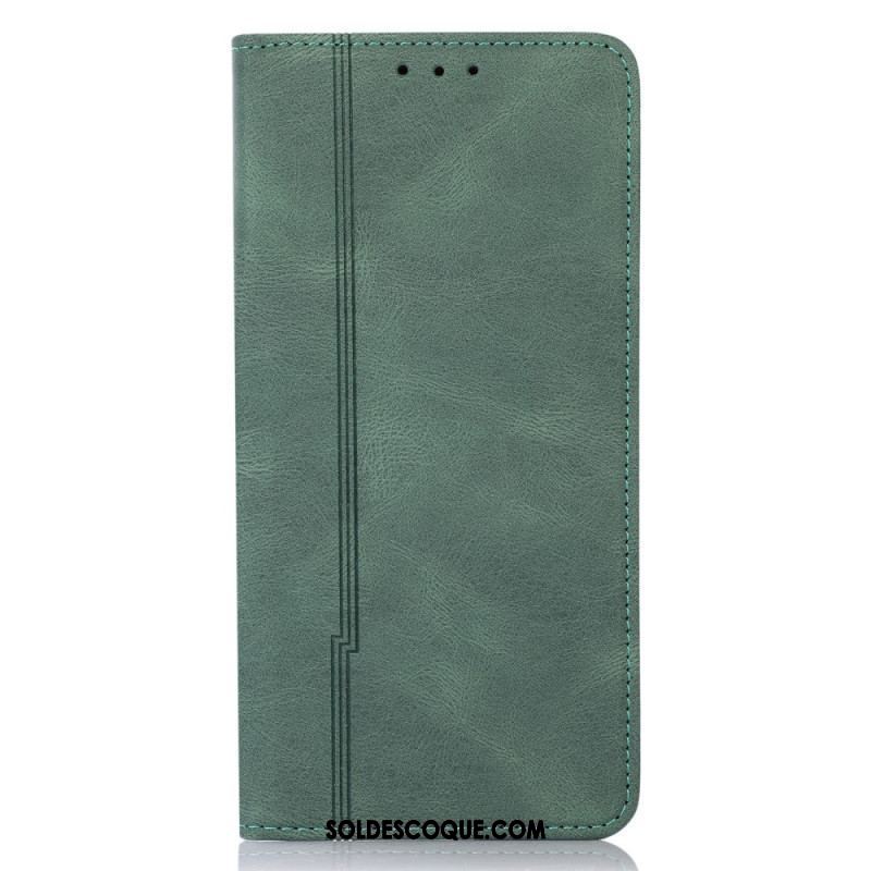 Flip Cover Xiaomi Redmi Note 11 Pro Plus 5G Style Cuir Ligne