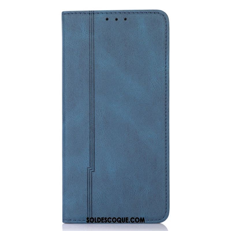 Flip Cover Xiaomi Redmi Note 11 Pro Plus 5G Style Cuir Ligne