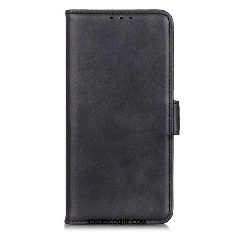 Flip Cover Xiaomi Redmi Note 12 4G Cuir Fendu Élégance