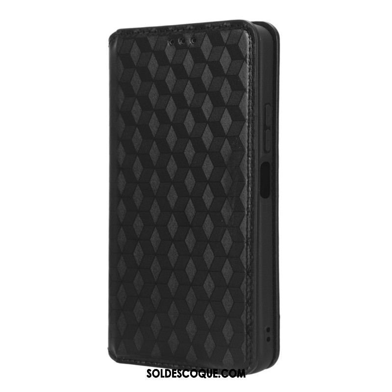 Flip Cover Xiaomi Redmi Note 12 4G Motif 3D