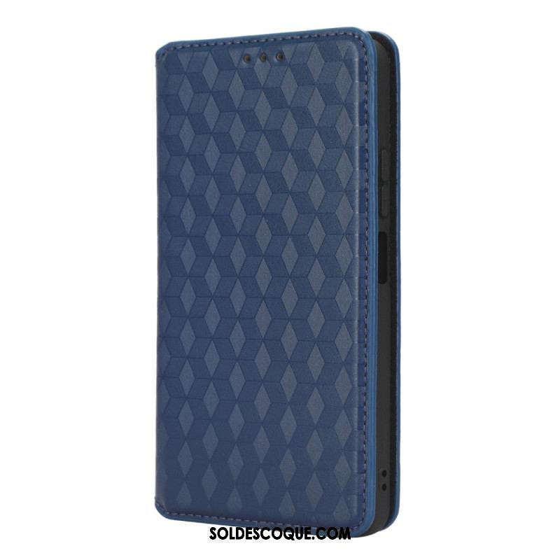 Flip Cover Xiaomi Redmi Note 12 4G Motif 3D