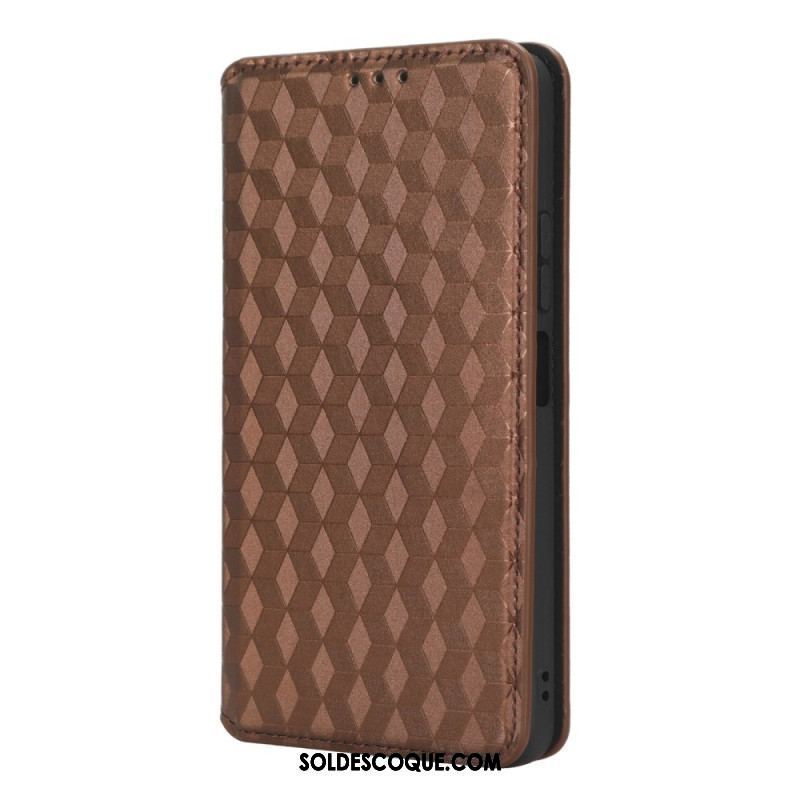 Flip Cover Xiaomi Redmi Note 12 4G Motif 3D