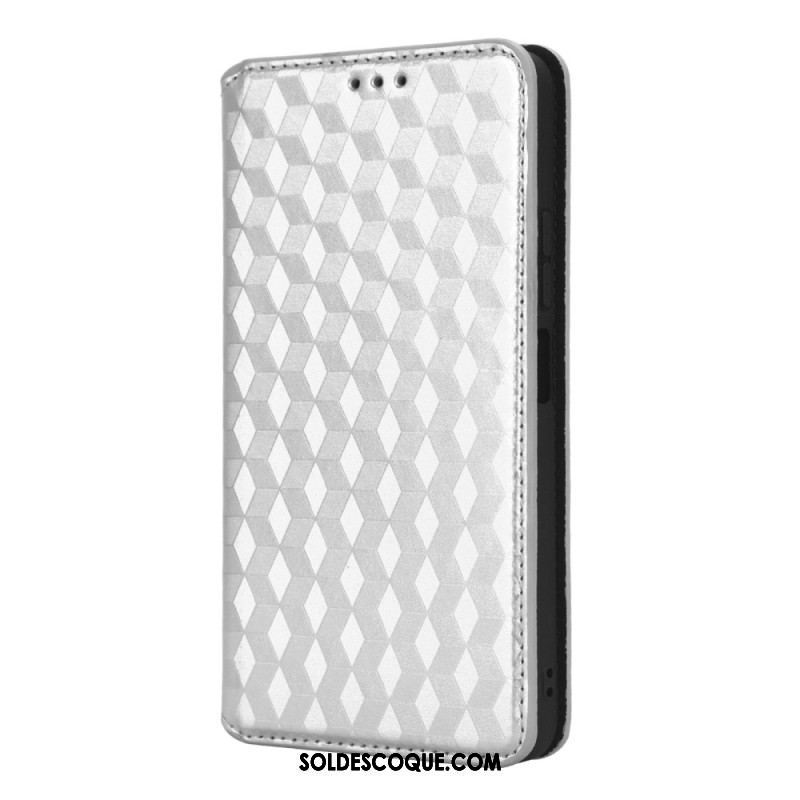 Flip Cover Xiaomi Redmi Note 12 4G Motif 3D