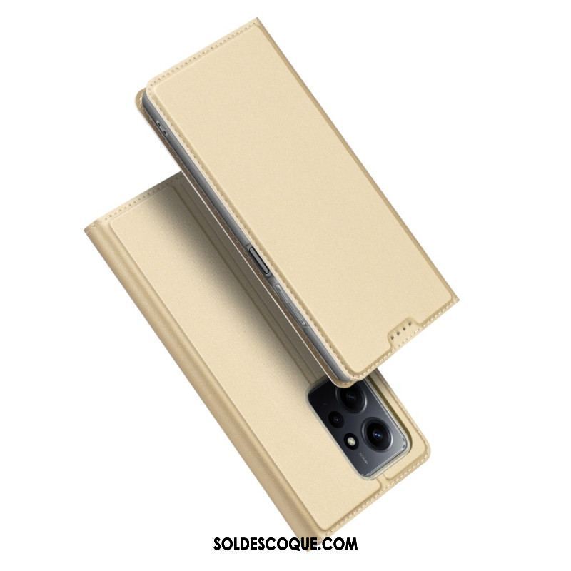 Flip Cover Xiaomi Redmi Note 12 4G Skin-Pro Series Dux Ducis