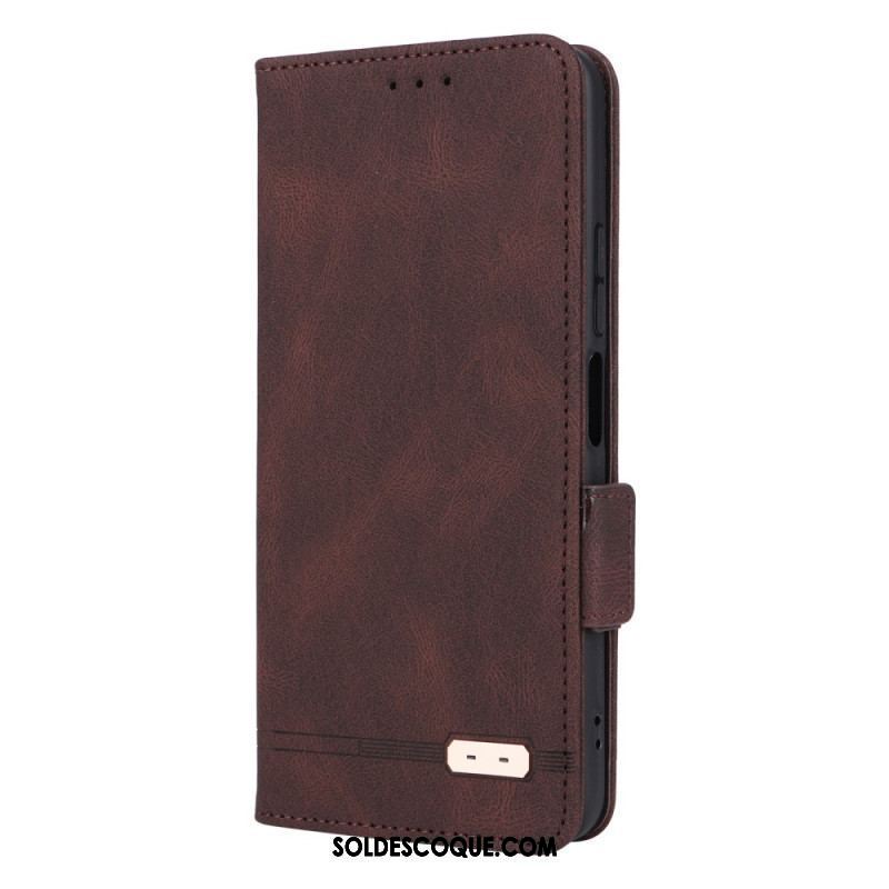 Flip Cover Xiaomi Redmi Note 12 4G Vintage Classique