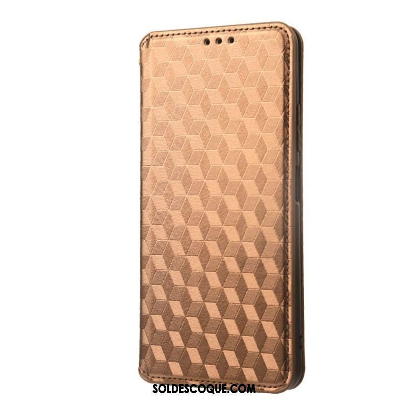 Flip Cover Xiaomi Redmi Note 12/Poco X5 5G Motif 3D