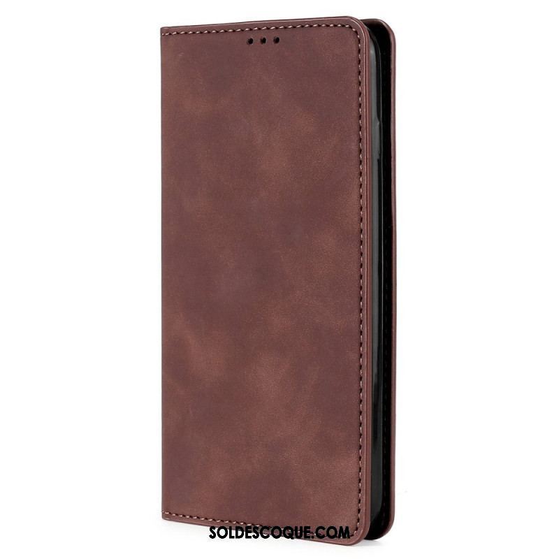 Flip Cover Xiaomi Redmi Note 12/Poco X5 5G Série Vintage