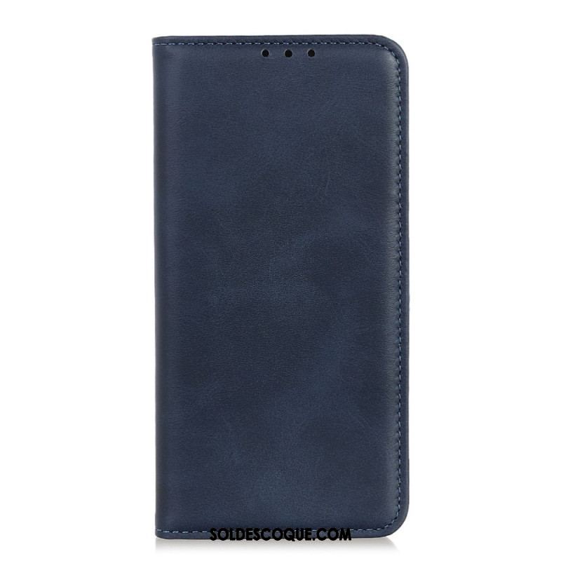 Flip Cover Xiaomi Redmi Note 12 Pro Plus Cuir Fendu Classique