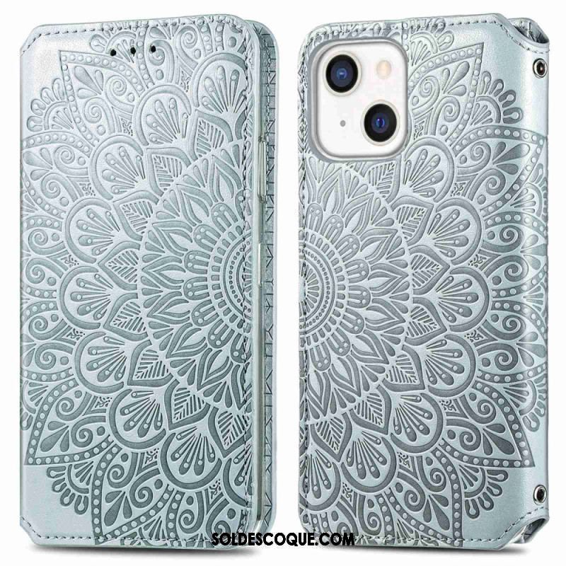 Flip Cover iPhone 14 Plus Mandala