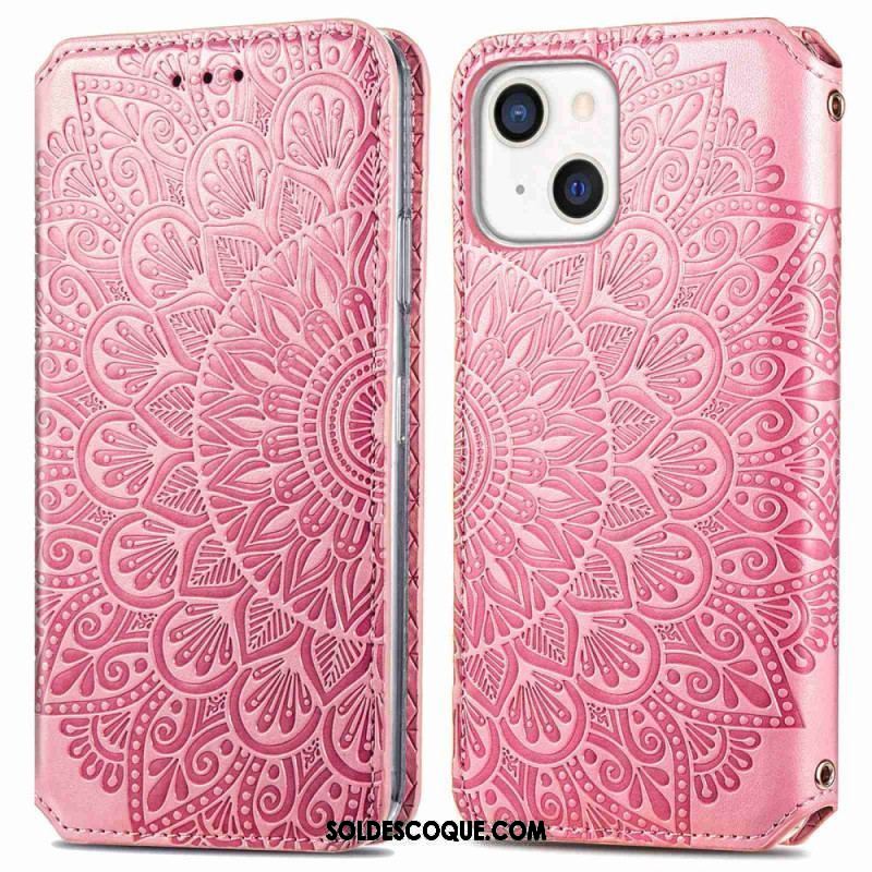 Flip Cover iPhone 14 Plus Mandala