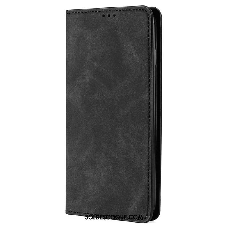 Flip Cover iPhone 14 Plus Simili Cuir Élégance