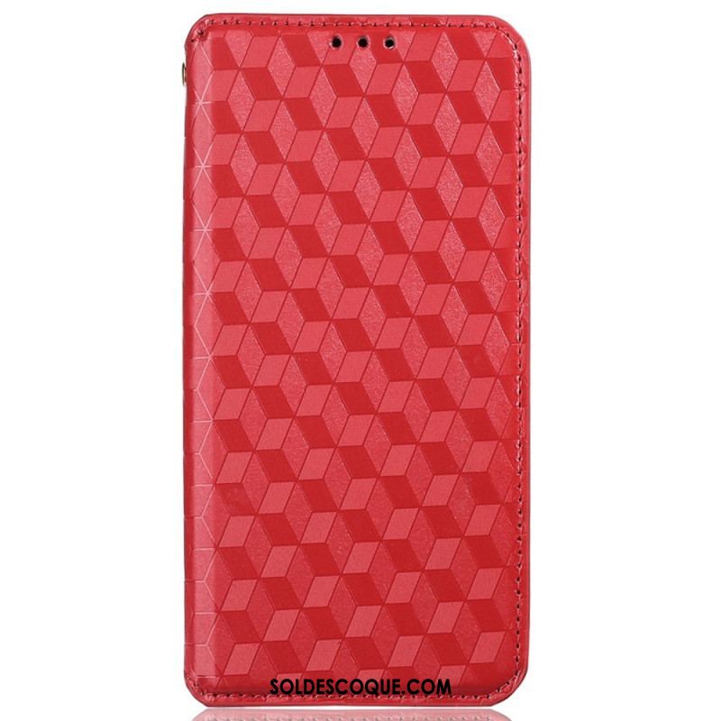 Flip Cover iPhone 14 Pro Max Texture 3D