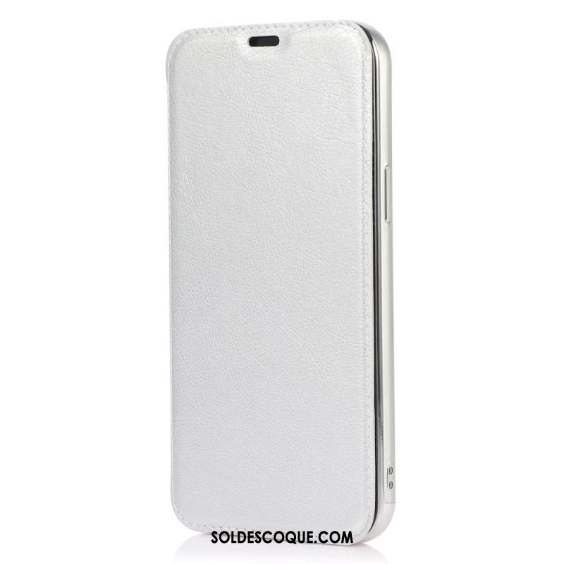 Flip Cover iPhone 14 Pro Simili Cuir Porte-Carte