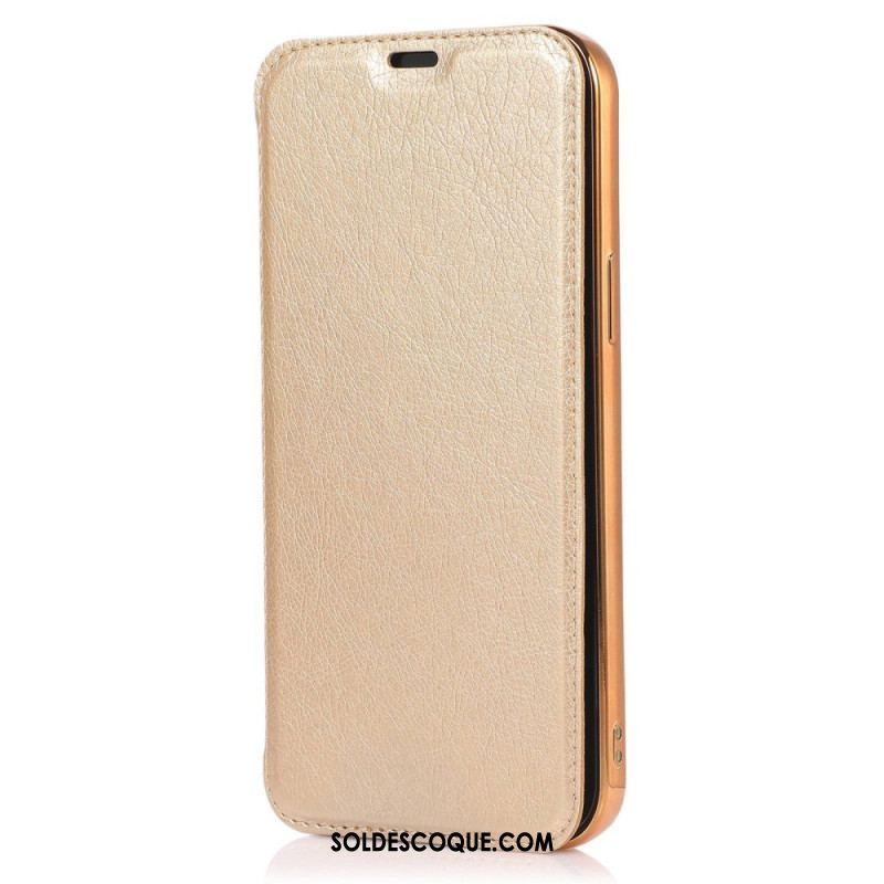 Flip Cover iPhone 14 Pro Simili Cuir Porte-Carte