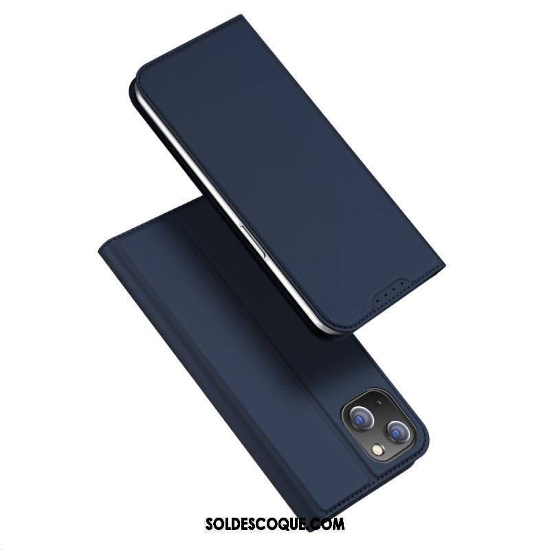 Flip Cover iPhone 15 Plus Skin-Pro series Dux Ducis