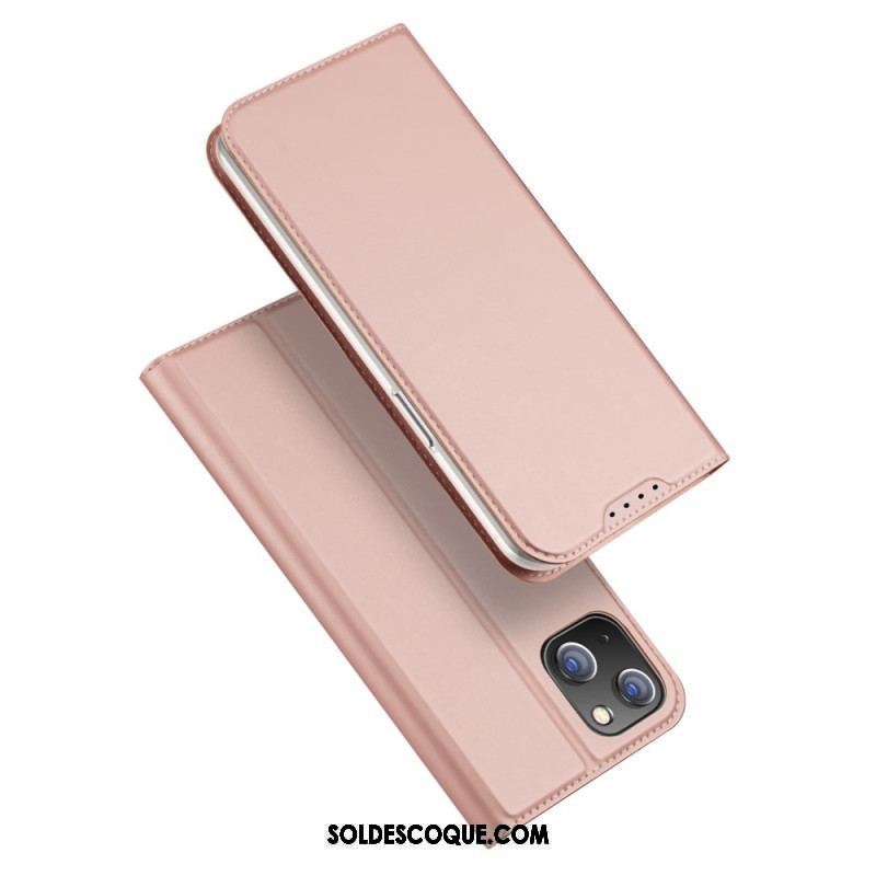 Flip Cover iPhone 15 Plus Skin-Pro series Dux Ducis