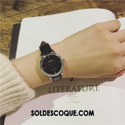 Gant Femme Authentique Mini Marque Rétro Montre À Quartz Pas Cher