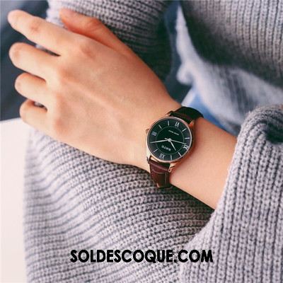 Gant Femme Authentique Mini Marque Rétro Montre À Quartz Pas Cher