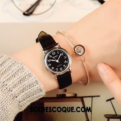 Gant Femme Authentique Mini Marque Rétro Montre À Quartz Pas Cher