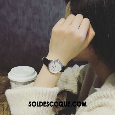 Gant Femme Authentique Mini Marque Rétro Montre À Quartz Pas Cher