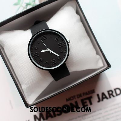 Gant Femme Frais Charmant Simple Rose Montre À Bracelet France