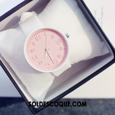 Gant Femme Frais Charmant Simple Rose Montre À Bracelet France