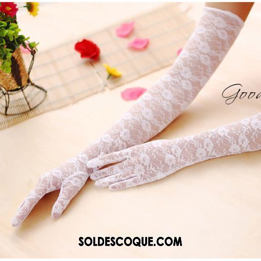 Gant Femme La Mariée Crème Solaire Conduire Manchette Marier En Vente