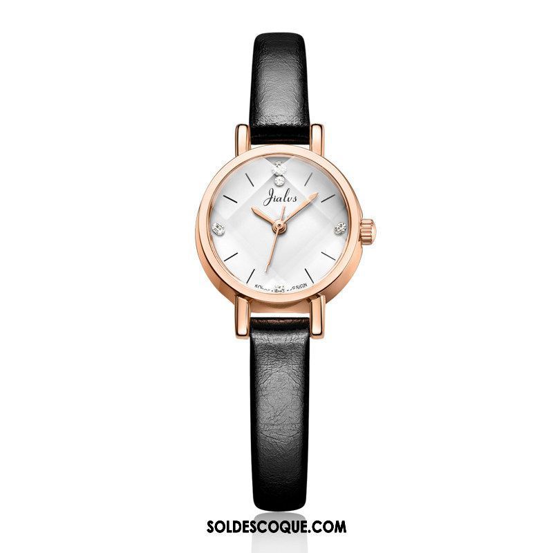 Gant Femme Loisir Montre À Bracelet Montre À Quartz Simple Atmosphère Soldes