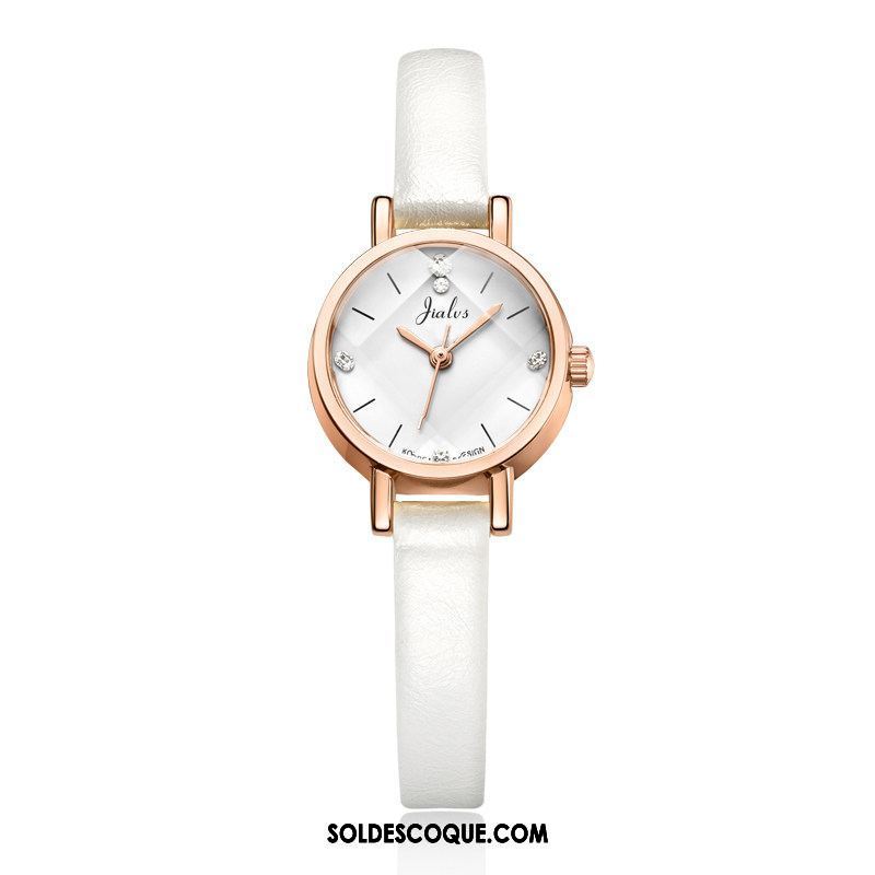 Gant Femme Loisir Montre À Bracelet Montre À Quartz Simple Atmosphère Soldes