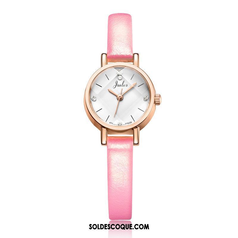 Gant Femme Loisir Montre À Bracelet Montre À Quartz Simple Atmosphère Soldes