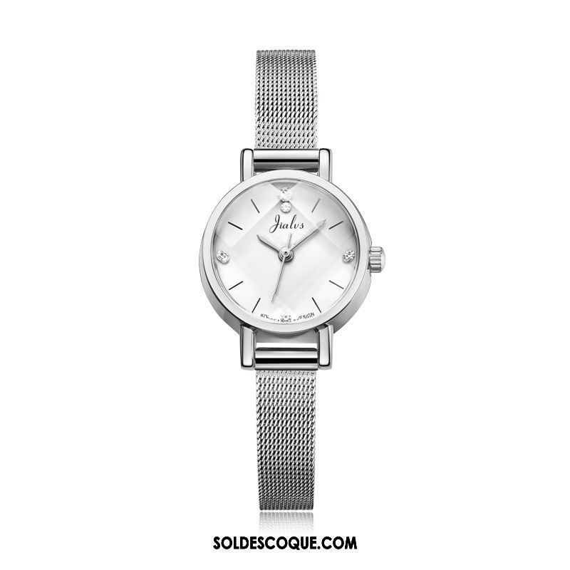 Gant Femme Loisir Montre À Bracelet Montre À Quartz Simple Atmosphère Soldes