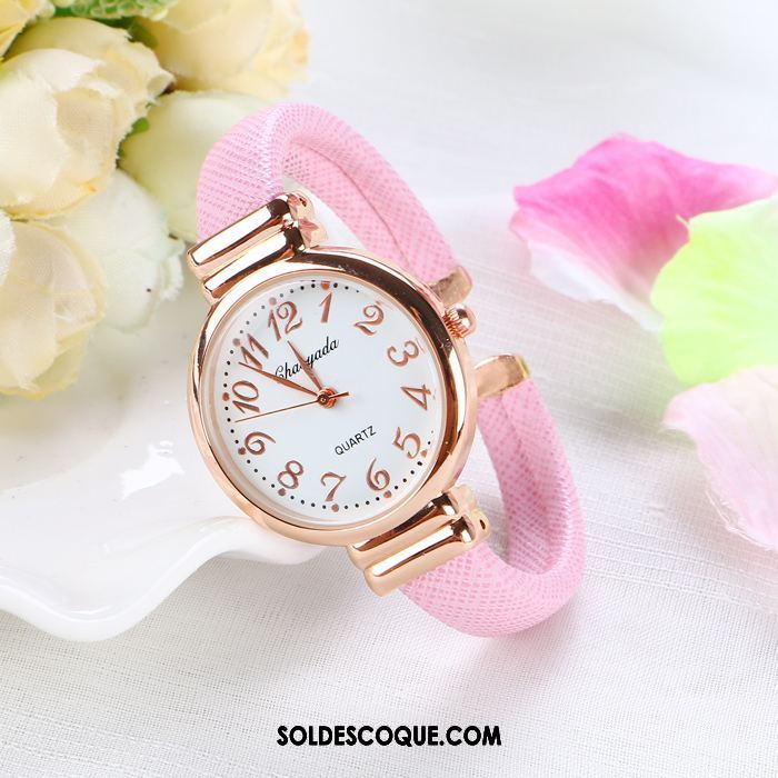 Gant Femme Loisir Tendance Bracelet Montre À Bracelet Étanche En Ligne