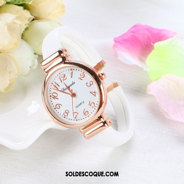 Gant Femme Loisir Tendance Bracelet Montre À Bracelet Étanche En Ligne