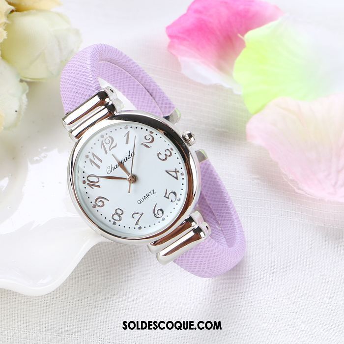 Gant Femme Loisir Tendance Bracelet Montre À Bracelet Étanche En Ligne