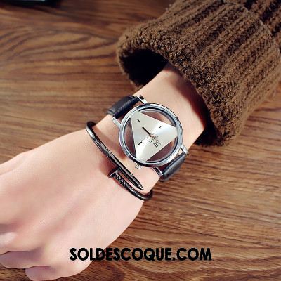 Gant Femme Loisir Étudiant Ceinture Montre Numérique Simple Soldes