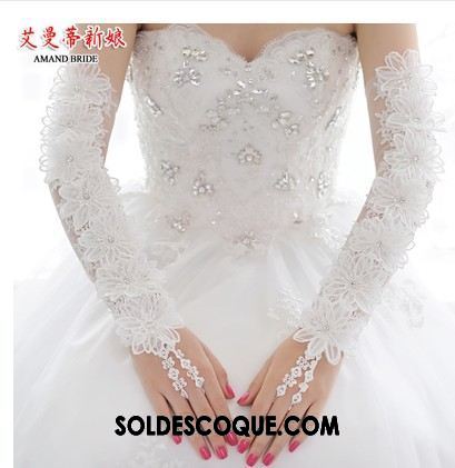 Gant Femme Marier Dentelle Robe La Mariée Printemps Pas Cher