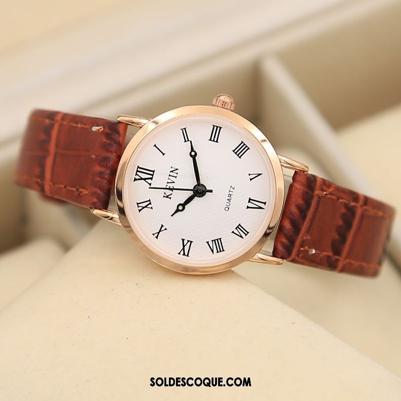 Gant Femme Mode Montre À Bracelet Amoureux Art Loisir Soldes