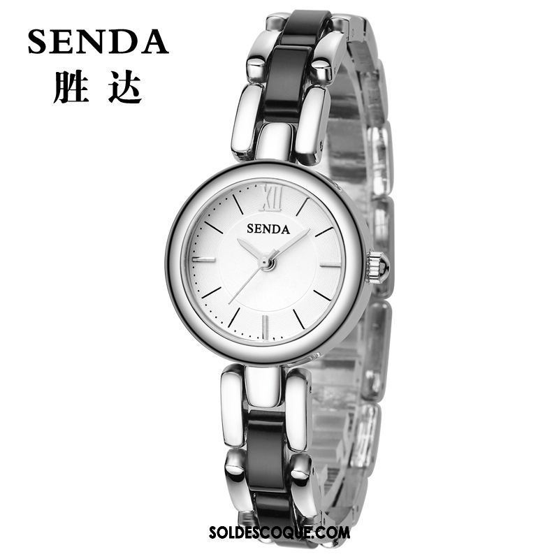 Gant Femme Montre À Bracelet Blanc Atmosphère Loisir Céramique France