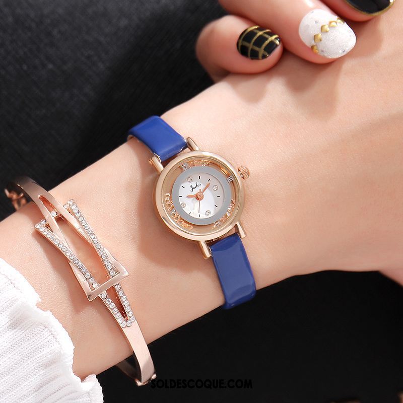 Gant Femme Montre À Bracelet Petit Ceinture Pierres De Strass Montre À Quartz Pas Cher