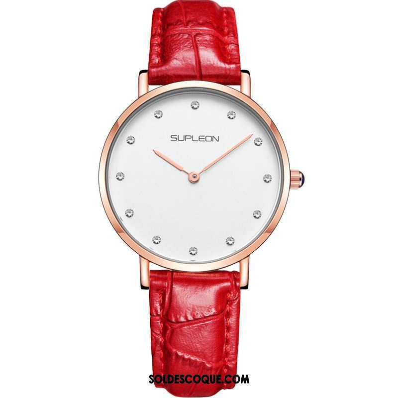 Gant Femme Simple Charmant Montre À Bracelet Loisir Le Nouveau En Ligne