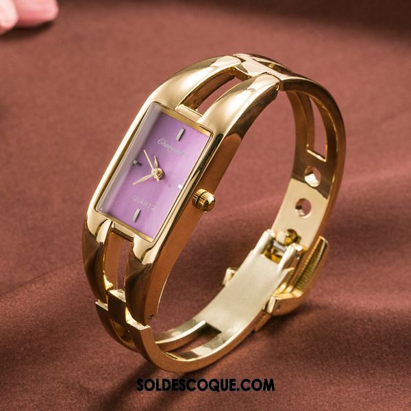 Gant Femme Tendance Populaire Montre À Bracelet Simple Loisir France