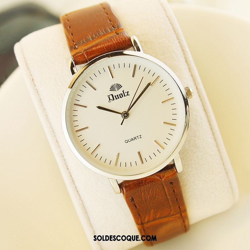 Gant Femme Très Mince Homme Authentique Ceinture Montre À Bracelet En Vente