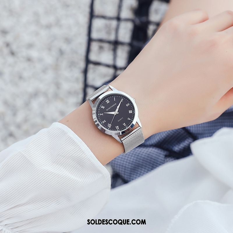 Gant Femme Étanche Étudiant Tendance Montre À Bracelet Mode Soldes