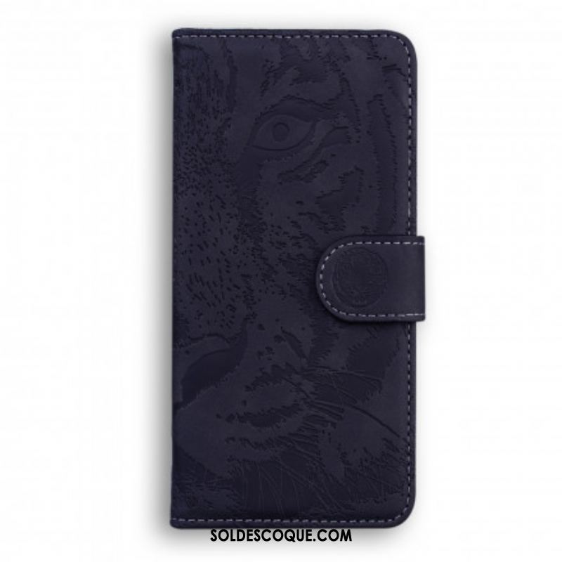 Housse Huawei P50 Pro Empreinte Face de Tigre